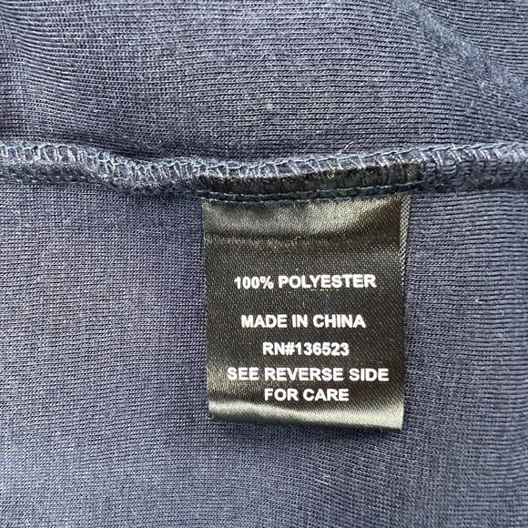 New Pacific & Park Men Navy Teddy Full Zip Jacket Colorblocker Pocket US XL - Picture 12 of 12